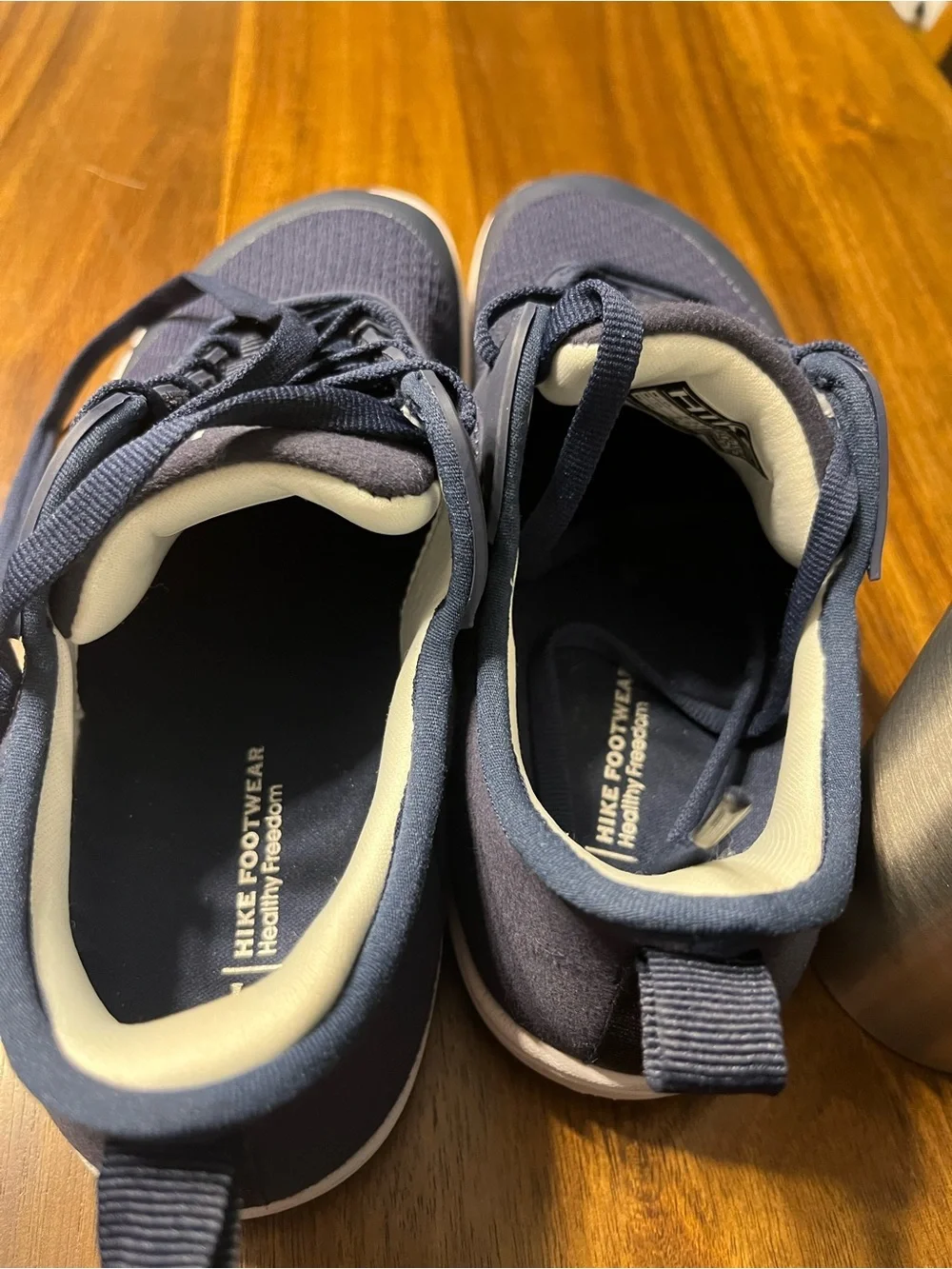 Women’s Navy Hike Footwear Ergonamic Knit Athletic Shoes
